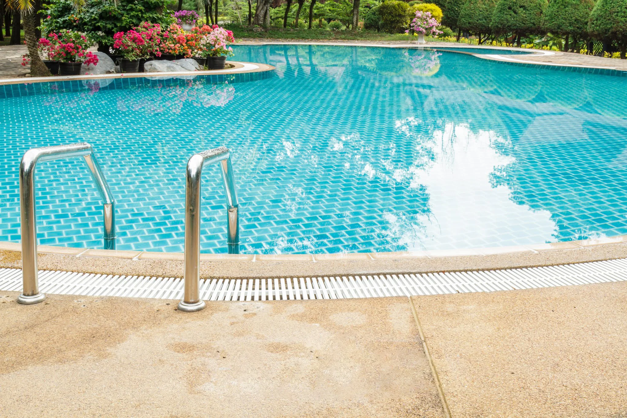 Pool water